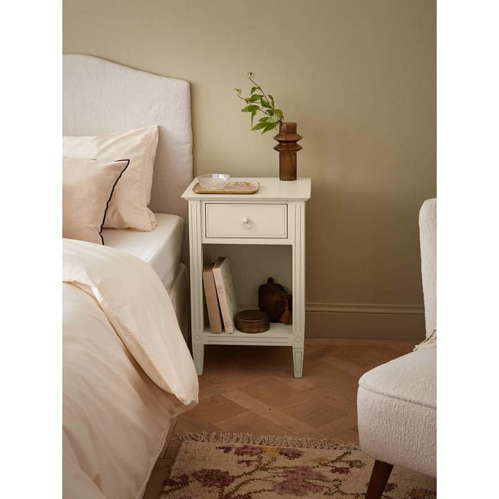 Table de chevet Louis couleur crème
